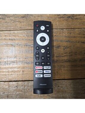 Hisense ERF3M90H Smart Tv Remote Control Voice Netflix Peacock Disney + Original